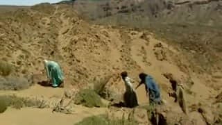 Three dicks for one small asian in the desert Three dicks for one small asian in the desert