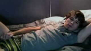 A young brunette guy masturbates on cam A young brunette guy masturbates on cam