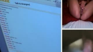 She makes guys cum masturbating on Chat roulette Young, Masturbation , Brunette , Webcam , Soft , Ex-Girlfriend