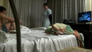 A camera records the sexual relationship of a young couple A camera records the sexual relationship of a young couple