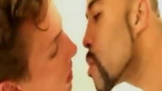 Three gays opening each others asses Three gays opening each others asses