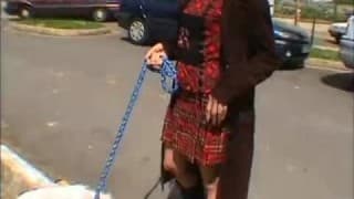 Popping her brown cherry Popping her brown cherry