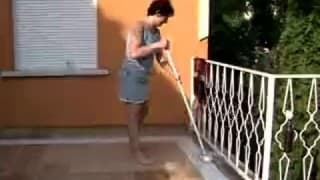 Taking a Tumble with Plump Round Mature Taking a Tumble with Plump Round Mature
