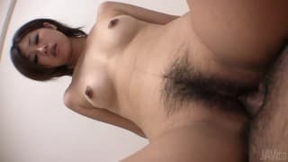 Mina Kawai- The Asian banged in HD Asian, Masturbation , Blowjob, Brunette , Small Tits, Hairy Pussy, Sextoys, Pornstar