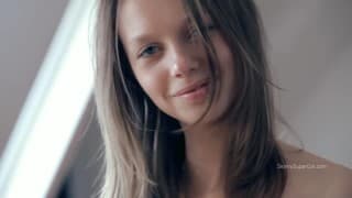 She masturbates in HD Young, Masturbation , Brunette , Soft , Ex-Girlfriend