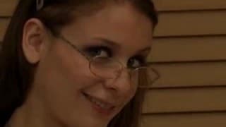 Schoolgirl plays with some dildos Schoolgirl plays with some dildos