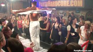 Crazy orgy in a nightclub! Orgy , Blowjob, Exhibitionist, European, CFNM, Upskirt