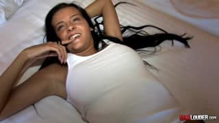 Candy Alexa - a latina with beautiful natural breasts Big Boobs, Brunette , Natural Big Tits, Cumshot, Pornstar, European
