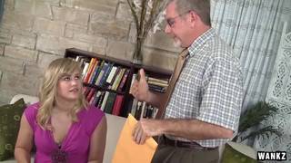 Jessica Brandy- Smooth pussy fucked by an old guy Jessica Brandy- Smooth pussy fucked by an old guy