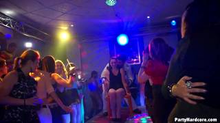 Porn in a nightclub with beautiful horny women Orgy , Exhibitionist, European, CFNM, Upskirt