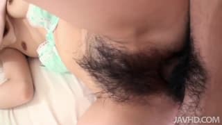 Ayumi Kisa - The hairy asian pornstar Asian, Brunette , Small Tits, Hairy Pussy, Pornstar