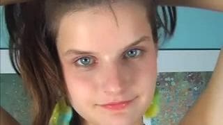 A beautiful girl who gently touches Young, Masturbation , Brunette , Small Tits, Soft , Ex-Girlfriend