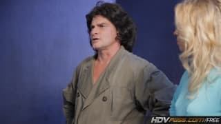 Nicki Blue for an amazing fuck in crazy position Nicki Blue for an amazing fuck in crazy position