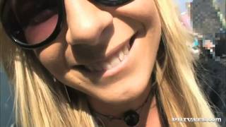 Angelina Love sucks cock outdoors in pov Angelina Love sucks cock outdoors in pov