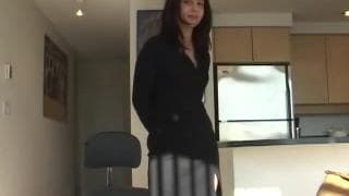 Luna Hunter in a homemade sex video Blowjob, Brunette , Pornstar