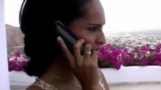 Eulanie warms up a tourists penis Eulanie warms up a tourists penis