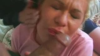 Babysitter enjoys a spontaneous threesome Babysitter enjoys a spontaneous threesome