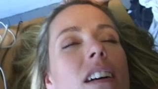 Meets a blonde and fucks her in his house Meets a blonde and fucks her in his house
