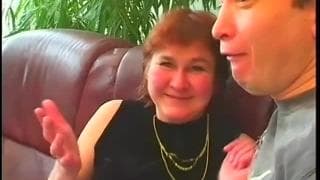 Stepanka has a great fuck on the couch