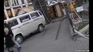 MAGMA FILM Blonde girl is fucked in a public park Blonde, Facial Ejaculation, Exhibitionist, European
