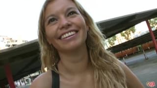 She agrees to fuck with Torbe after she sees money She agrees to fuck with Torbe after she sees money