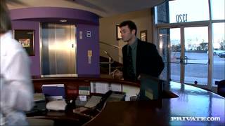 Holly Wellin is the typical slutty secretary Holly Wellin is the typical slutty secretary
