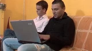 These three gays know how to enjoy themselves These three gays know how to enjoy themselves