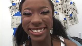 Ariel Alexus is a black chick who excites us
