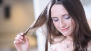 Dina is a young girl with very soft skin Dina is a young girl with very soft skin