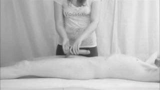 A nice professional massage from this bitch