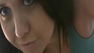 This hot brunette loves to play with herself This hot brunette loves to play with herself