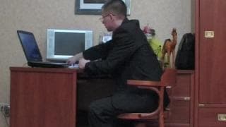 This manager has a transvestite secretary This manager has a transvestite secretary