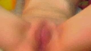 This brunette loves to stick her fingers in!