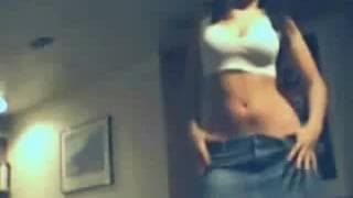 This brunette gives us her first home video This brunette gives us her first home video