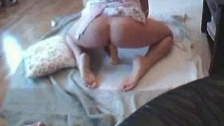 This girl has a lot of fun with her dildo This girl has a lot of fun with her dildo