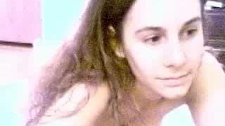 A hairy pussy is masturbated on webcam A hairy pussy is masturbated on webcam