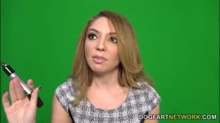 Kiki Daire has fun behind the scenes Black, Natural Big Tits, Pornstar