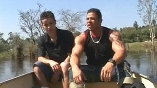 Two sexy Latino's have sex outdoors Two sexy Latino's have sex outdoors