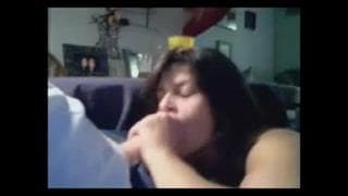 A luscious amateur gives a nice blowjob! A luscious amateur gives a nice blowjob!