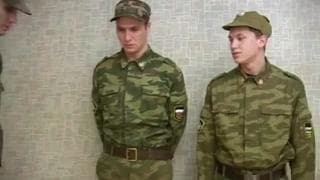 Three seductive and gay soldiers have fun Three seductive and gay soldiers have fun