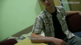 A young twink is fucked for money! A young twink is fucked for money!