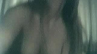 She excites his fans touching pussy