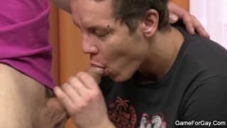 These two gays love to satisfy each other These two gays love to satisfy each other