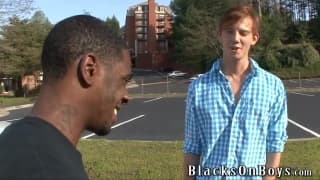 Kyle Powers has sex with a hard black man Kyle Powers has sex with a hard black man