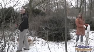 Aleska Diamond loves fucking old men! Aleska Diamond loves fucking old men!