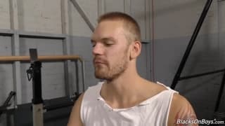 An interracial scene with Aaron Jacobs! An interracial scene with Aaron Jacobs!