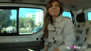 Fucking in the back of a van for these two Fucking in the back of a van for these two