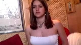 She shows us her big tits and hairy pussy She shows us her big tits and hairy pussy
