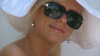 A magnificent solo scene with Megana Young, Blonde, Masturbation , Ex-Girlfriend, Sextoys, Outdoor