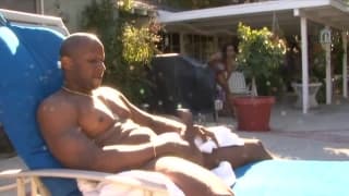Stacie Lane in the garden with Prince Yahshua Stacie Lane in the garden with Prince Yahshua